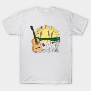 Festival Feeling Illustration T-Shirt